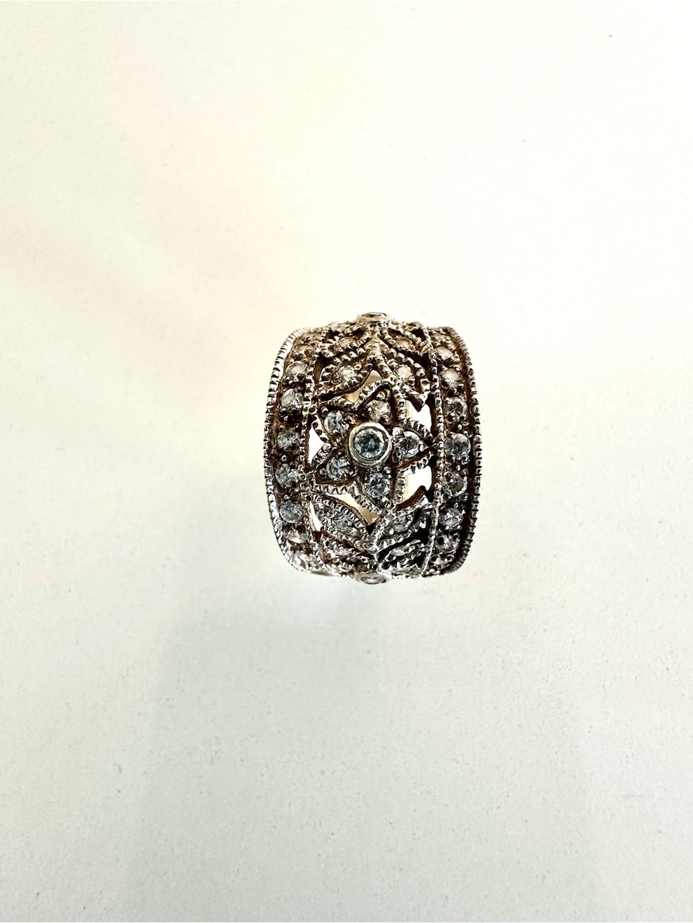 Vintage Agatha Cocktail Ring - Picture 4 of 5